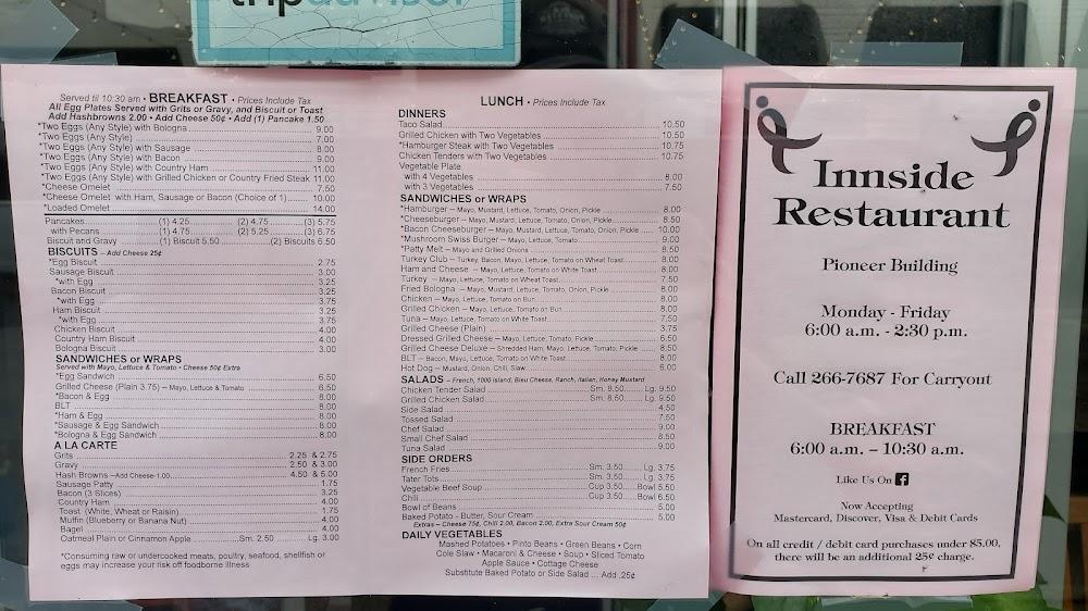 Innside Restaurant Menu image 4